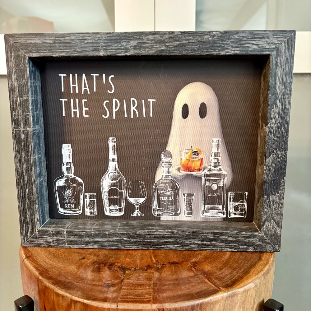 Framed Ghost Bar Art